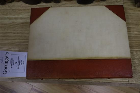 Golden Cockerel Press - Lawrence, Thomas Edward - Crusader Castles, one of 1000, 2 vols, original half